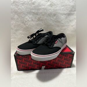 Vans gray and black